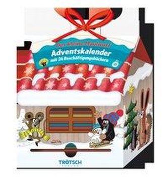 Trötsch Der kleine Maulwurf Adventskalender Haus mit 24 Minibüchern