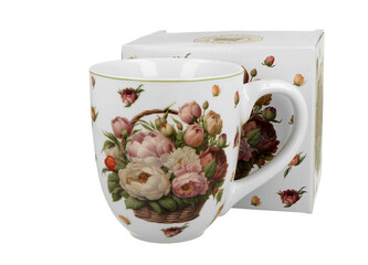 Kubek XXL Kosze Kwiatów PIWONIE