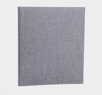 Focus Base Line Canvas Ringbinder Grey