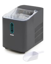 Výrobník ledu - šedý, kompresorový - DOMO DO1132IB, 1 litr, 12kg/24 hod