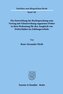 Die Entwicklung der Rechtsprechung zum Vertrag mit Schutzwirkung zugunsten Dritter in ihrer Bedeutung für den Ausgleich von Drit