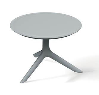 Nízký kulatý stůl RIMO 593x570x405 - barva: šedá