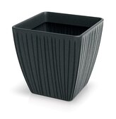 Květináč FERO SQUARE 48 cm - barva: olověná