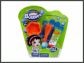 Bańki skaczące z rękawicą blister 186850B HIPO