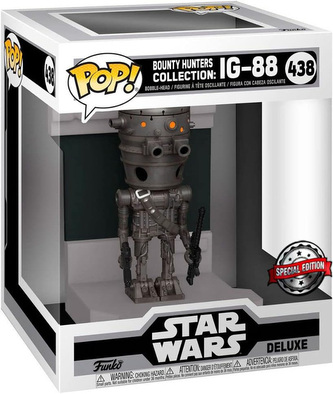 PROMO FUNKO POP FIGURKA Star Wars Deluxe Bounty Hunters IG-88 56106 PROMO FUNKO POP FIGURKA Star Wars Deluxe Bounty Hunters IG-88 56106