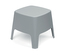 Stolička & odkládací stůl MILANE 485x485x420 - barva: šedá