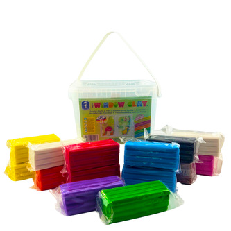 FEUCHTMANN WinC Kreativní hmota na sklo Edu Bucket, 14 ks po 150 g FEUCHTMANN WinC Kreativní hmota na sklo Edu Bucket, 14 ks po 150 g