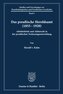 Das preußische Heroldsamt (1855 - 1920).