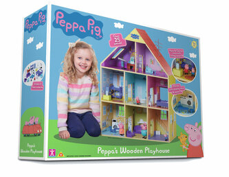 Peppa Drewniany domek Peppy 07004 Peppa Drewniany domek Peppy 07004