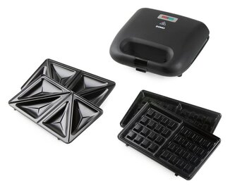 Sendvičovač 2v1 - DOMO DO1124C, Příkon: 750 W