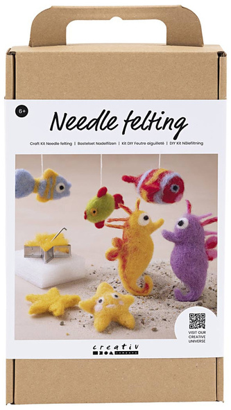 Zestaw do filcowania Morskie Zwierzęta, Creativ