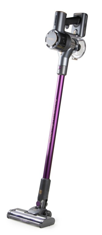 Tyčový aku vysavač 2v1 - 22.2 V BLDC - DOMO DO247SV, Li-ion 22,2 V DC, 2 200 mAh, 20 kPa