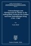 Untersuchungen zum Gleichgewicht der Mächte in der Außenpolitik Friedrichs des Großen nach dem Siebenjährigen Krieg (1763 - 1786