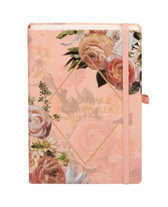 Kalendarz 2025/2026 A5 nauczyciela DNS Róże