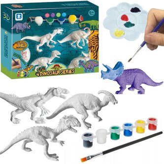 Dinozaury gipsowe do malowania