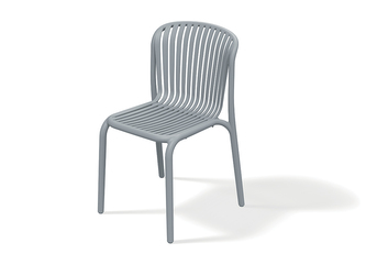 Židle BRENE 520x530x825 - barva: šedá