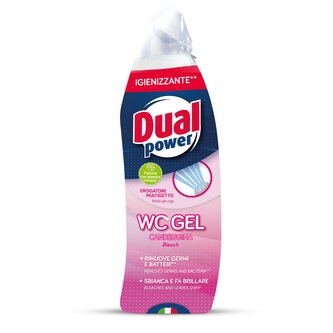 Dual power wc čistič s chlorem 700 ml