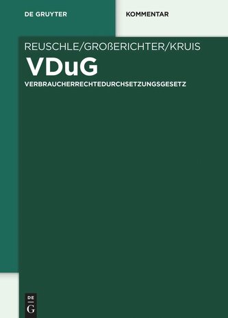 VDuG - Verbraucherrechtedurchsetzungsgesetz
