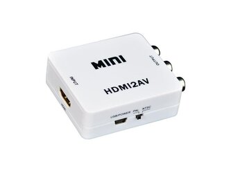 Konvertor HDMI2AV, HDMI / AV - analogové kompozitní video + audio