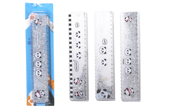 Pravítko 20 cm - Panda