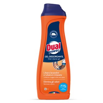 Dual power čistící gel na odpady 920 ml