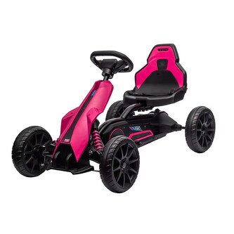 Dětská šlapací motokára Go-kart Baby Mix Speedster růžová