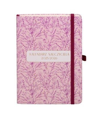 Kalendarz 2025/2026 A5 nauczyciela TDW kwiatowy