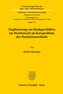 Duplizierung von Bankgeschäften im Wertbereich als Kernproblem der Marktzinsmethode.