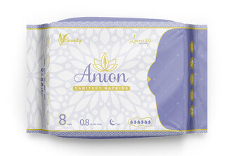 VLOŽKY AUNITY LUXURY - NOČNÍ super absorpční hygienická vložka s anionty
