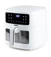 Horkovzdušná fritéza 6 l - digitální - DOMO DO1136FR, 6 L, 1500 W, průhled
