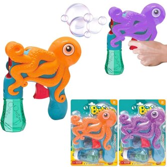 Pistolet na bańki ośmiornica MIX