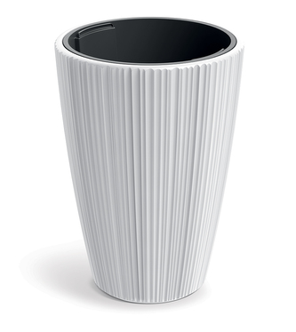 Květináč ORO 39 cm - barva: bílá