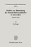 Studien zur Entstehung der Neuen Wirtschaftslehre in Schweden.