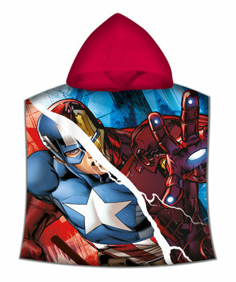 Poncho kąpielowe 120x60cm Avengers MV15157 Kids Euroswan