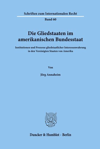 Die Gliedstaaten im amerikanischen Bundesstaat.