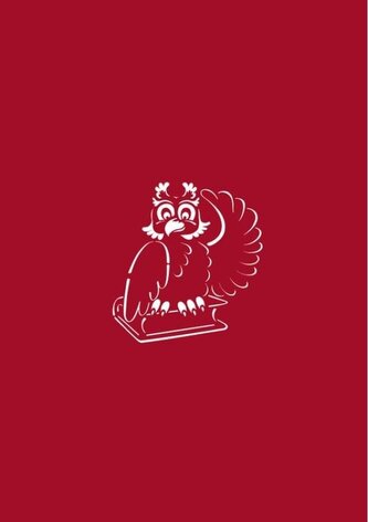 Složka univerzální, A4, motiv sova, bordó