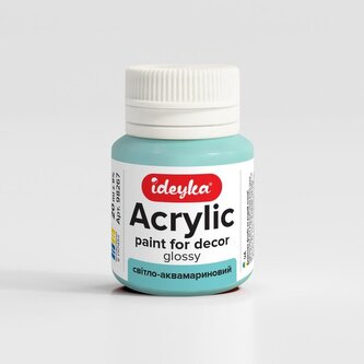 Farba akrylowa Jasny akwamaryn 20ml