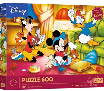 Puzzle 600 Myszka Miki i Przyjaciele Disney