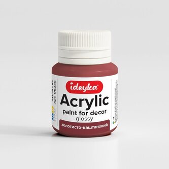 Farba akrylowa Złoty kasztan 20ml