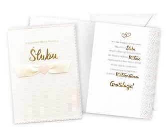 Karnet Ślub Karnet Ślub