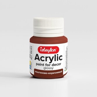 Farba akrylowa Kasztanowy brąz 20ml