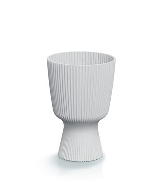 Květináč MILLY ROUND 14,6 cm - barva: bílá