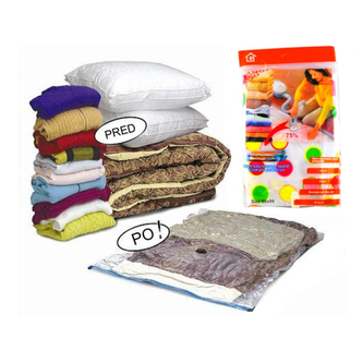 Vakuový pytel 80x110 cm - průhledný