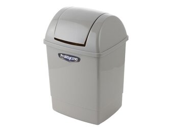 PLASTOVÝ ODPADKOVÝ KOŠ  KLIP 26L SVĚTLE ŠEDÝ -BEN