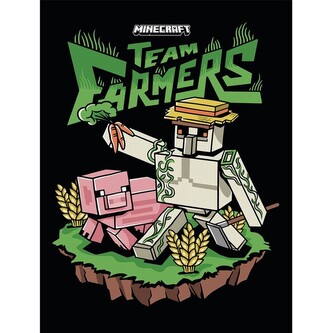 Obraz na plátně Minecraft - Team Farmers, 2 - 30×40 cm