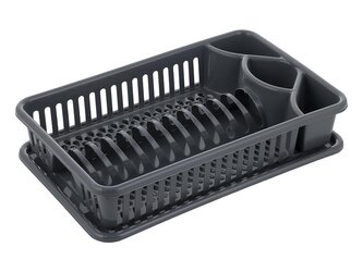 PLASTOVÁ SUŠIČKA LUX DARK GREY -BEN