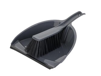 PLASTOVÁ LOPATKA A SMETÁČEK IRYS TMAVĚ ŠEDÁ -BEN