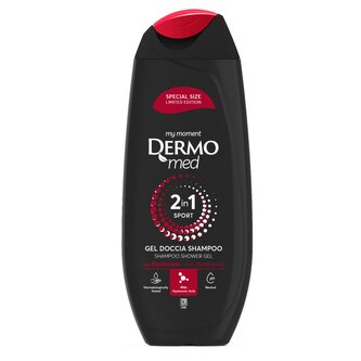 Dermomed 2v1 pánský sprchový gel a šampon Sport 250 ml