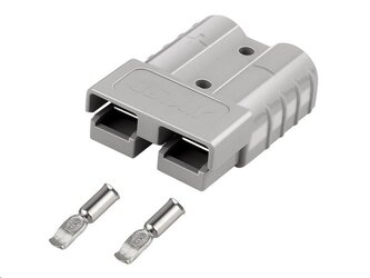 Konektor Anderson silový JQ50A-600V, 50A 600V, šedý