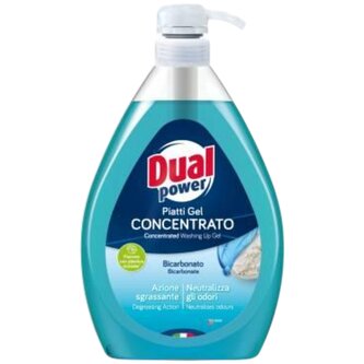 Dual power koncentrovaný gel na nádobí Bicarbonat 1 L